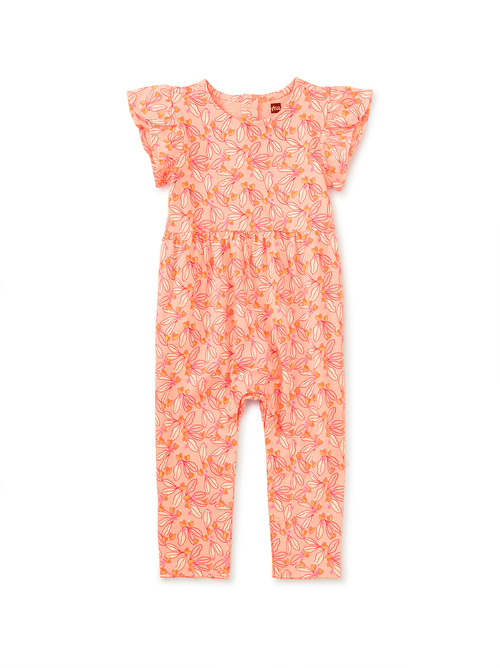 Tulip Sleeve Baby Romper