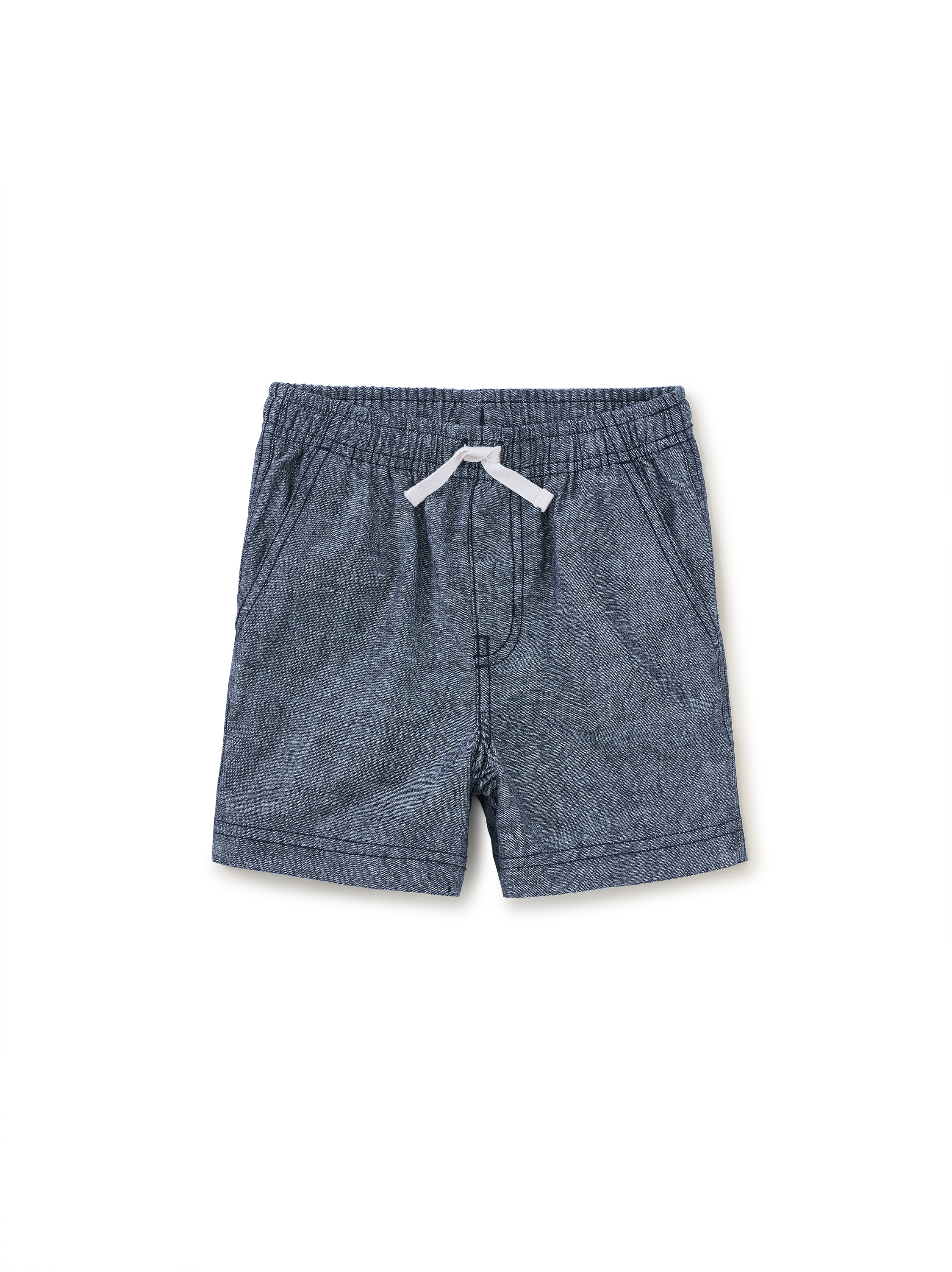 Chambray Sport Shorts