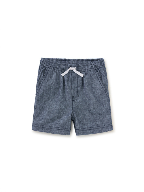  Chambray Sport Shorts