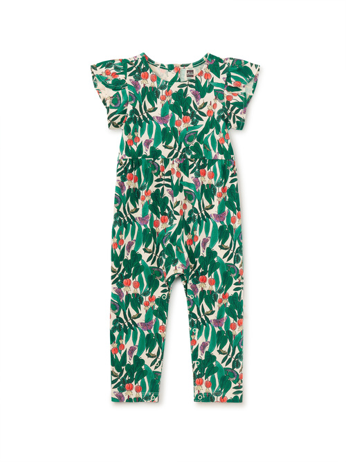 Tulip Sleeve Baby Romper