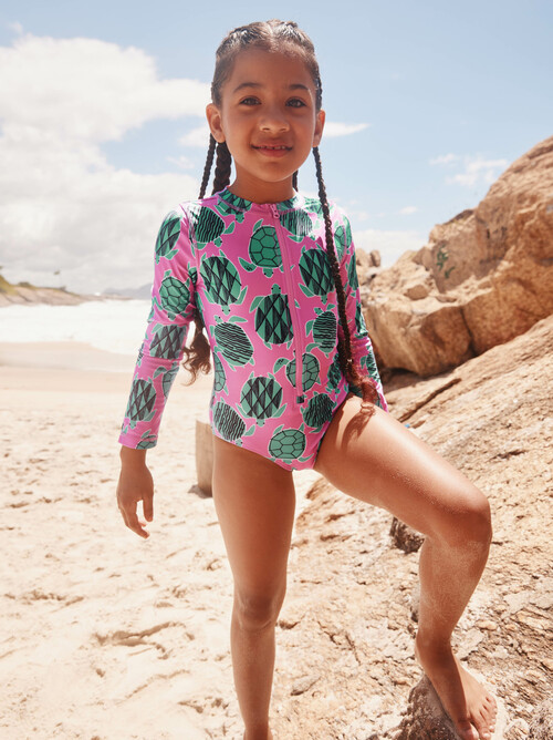 Long Sleeve One-Piece Swimsuit