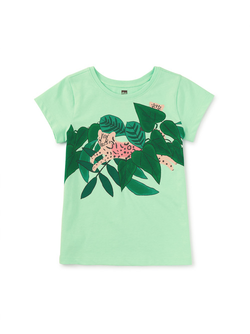 Tropical Ocelot Graphic Tee