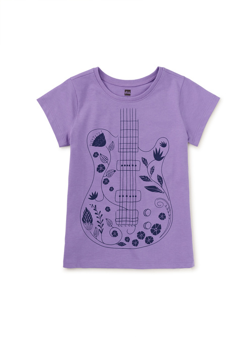 Floral Guitar Graphic Tee