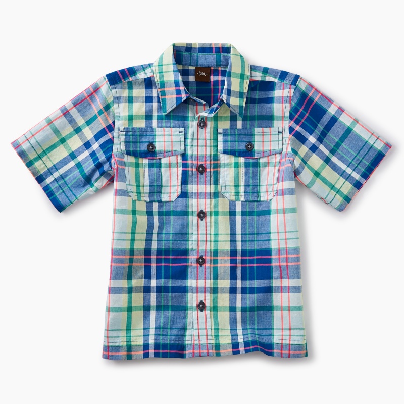 Plaid Buttoned Shirt