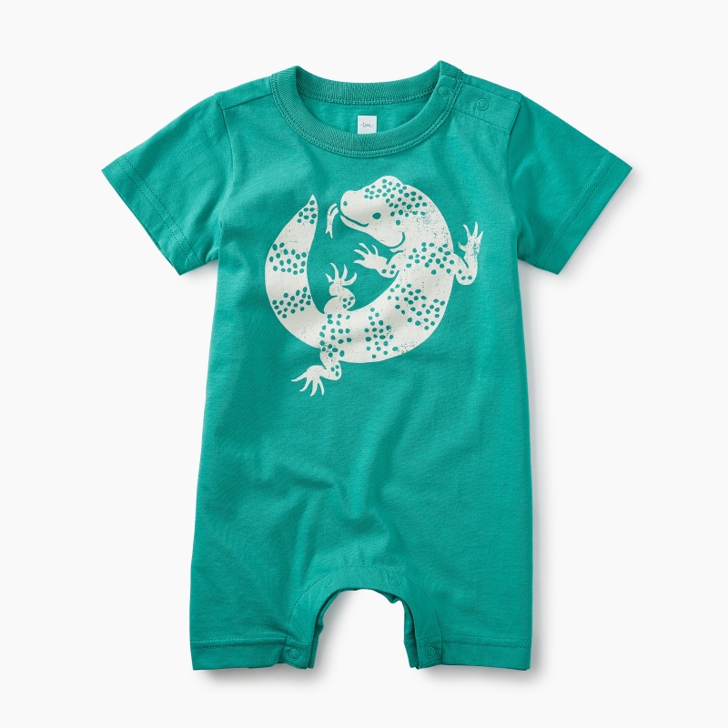 Lizard Graphic Romper