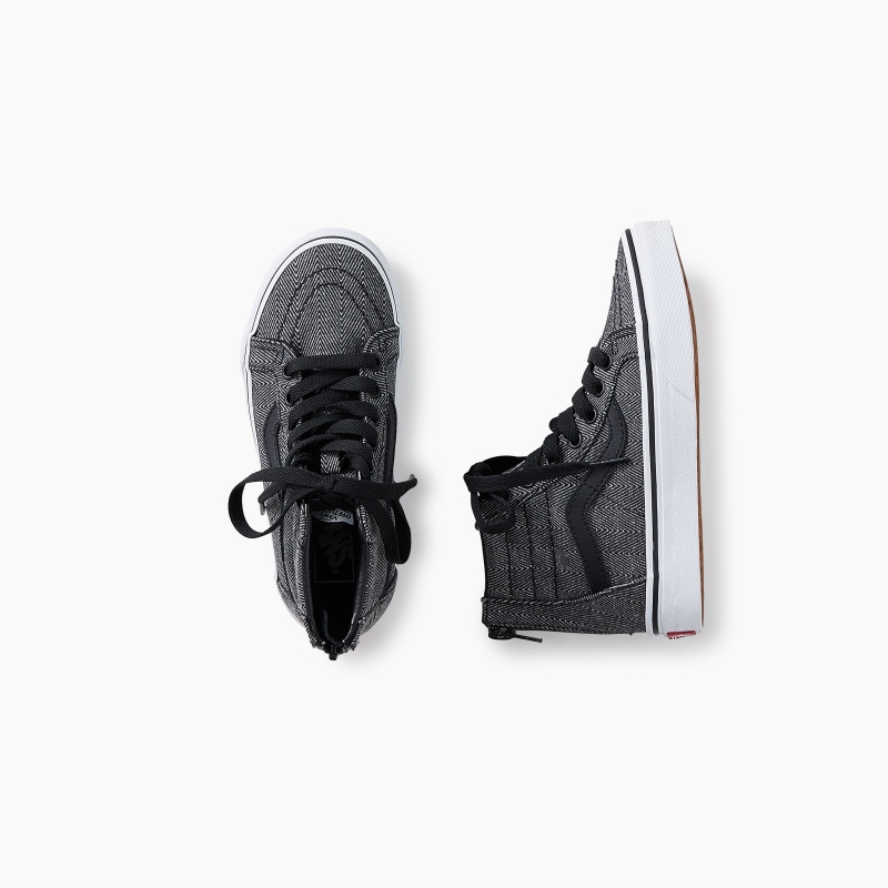 Vans Herringbone Sk8-Hi Zip