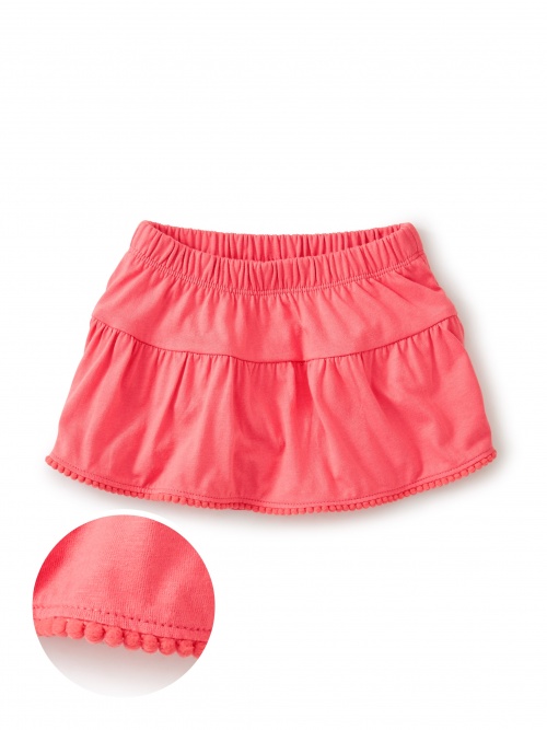 Pom Pom Trim Ruffled Bloomers