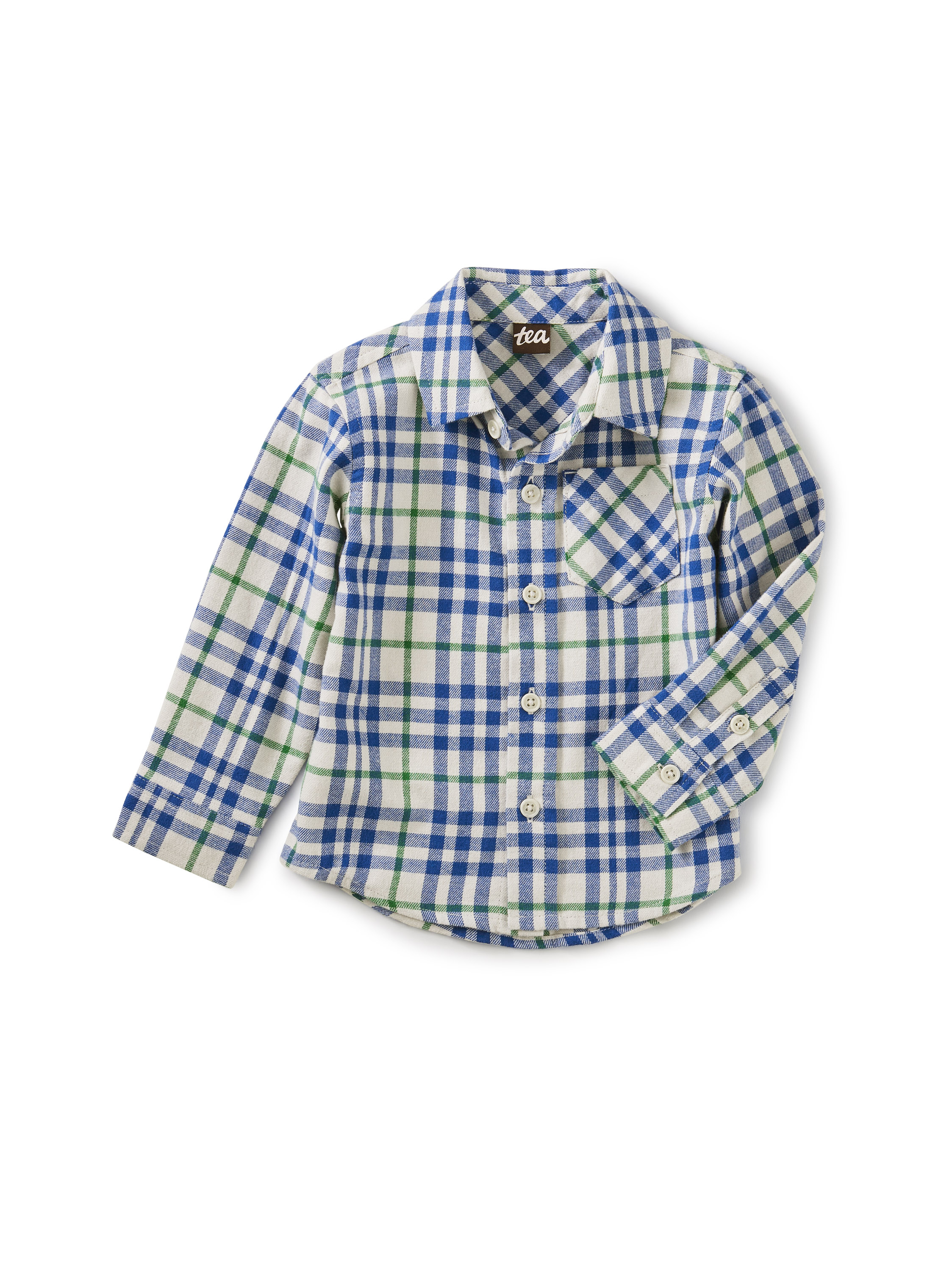 Flannel Baby Shirt | Tea Collection