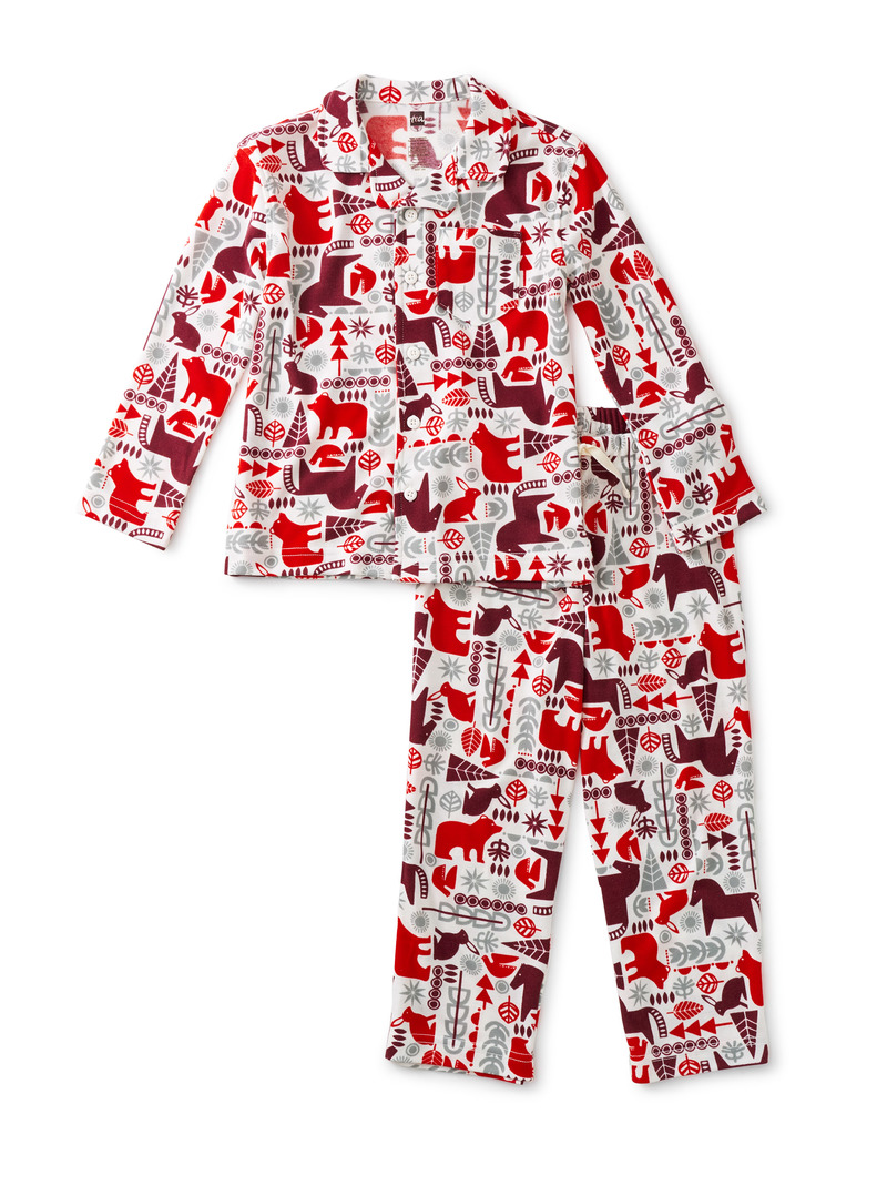 Button Up Pajama Set