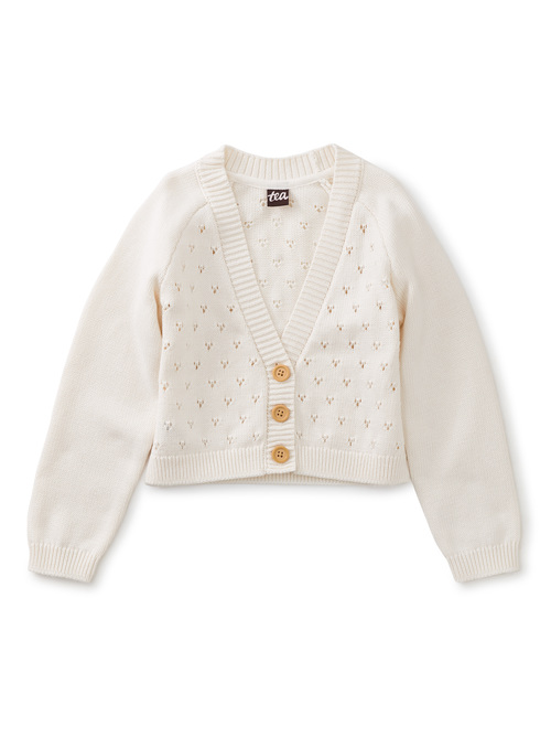 Pointelle Cardigan