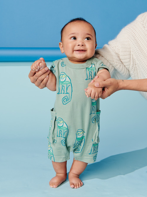 Cargo Pocket Baby Romper