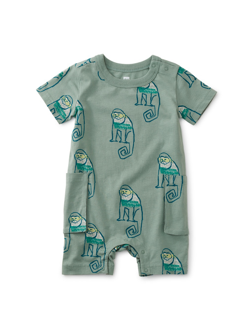 Cargo Pocket Baby Romper