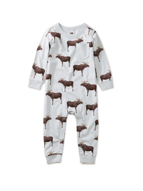 Long Sleeve Pocket Baby Romper