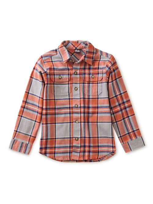 Flannel Button Up Shirt