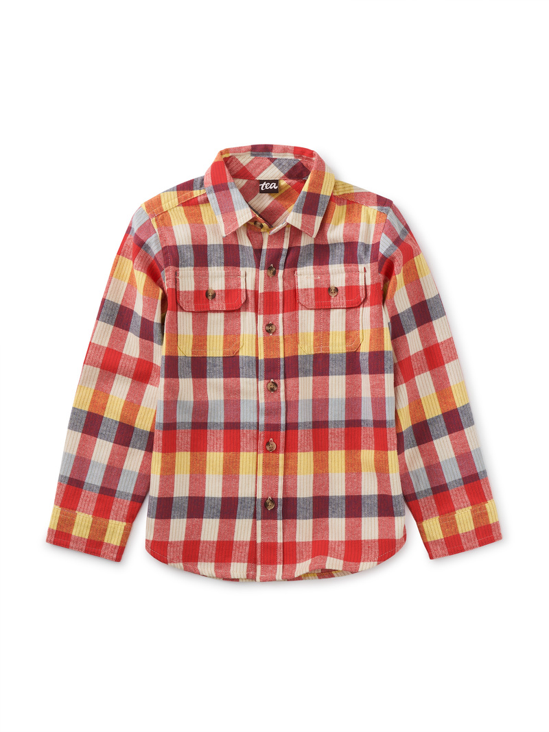 Flannel Button Up Shirt