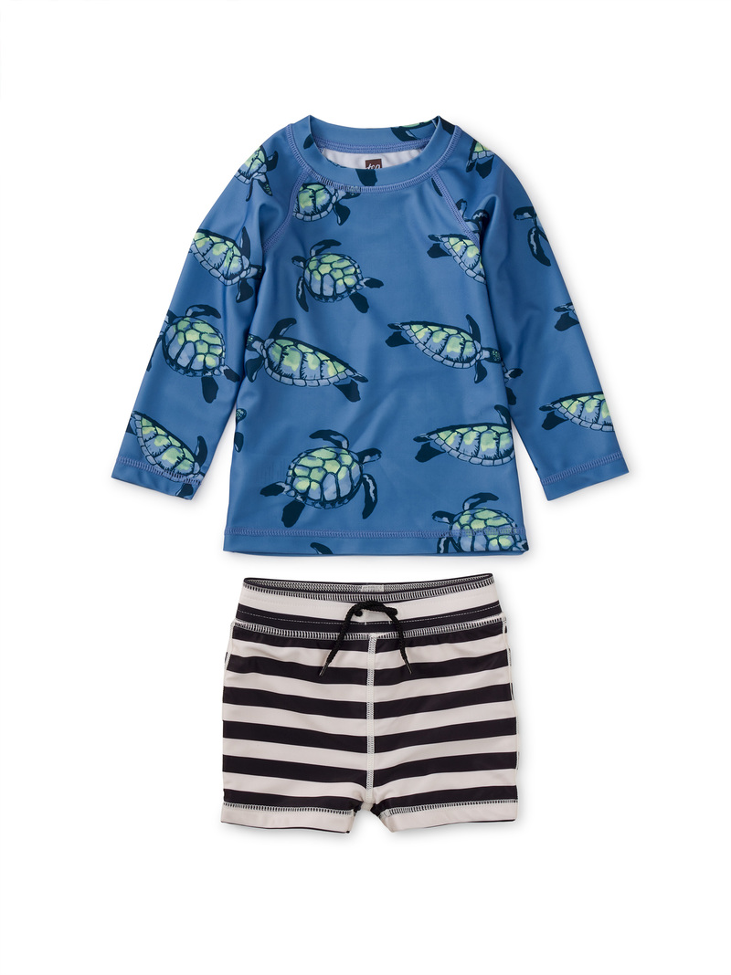 Rash Guard Baby Swim Set