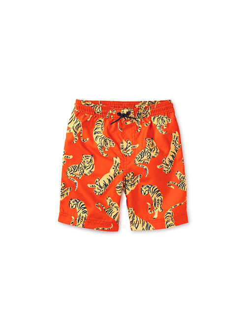 Full-Length Swim Trunks