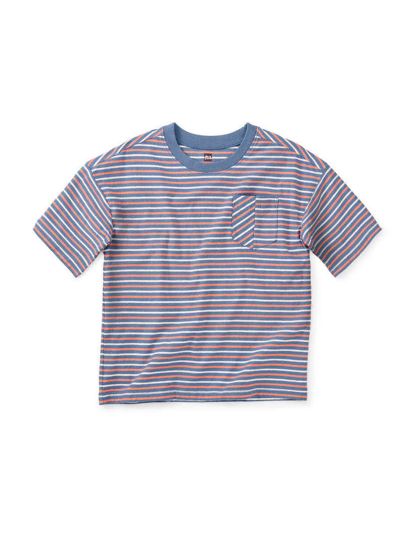 Striped Pocket Tee