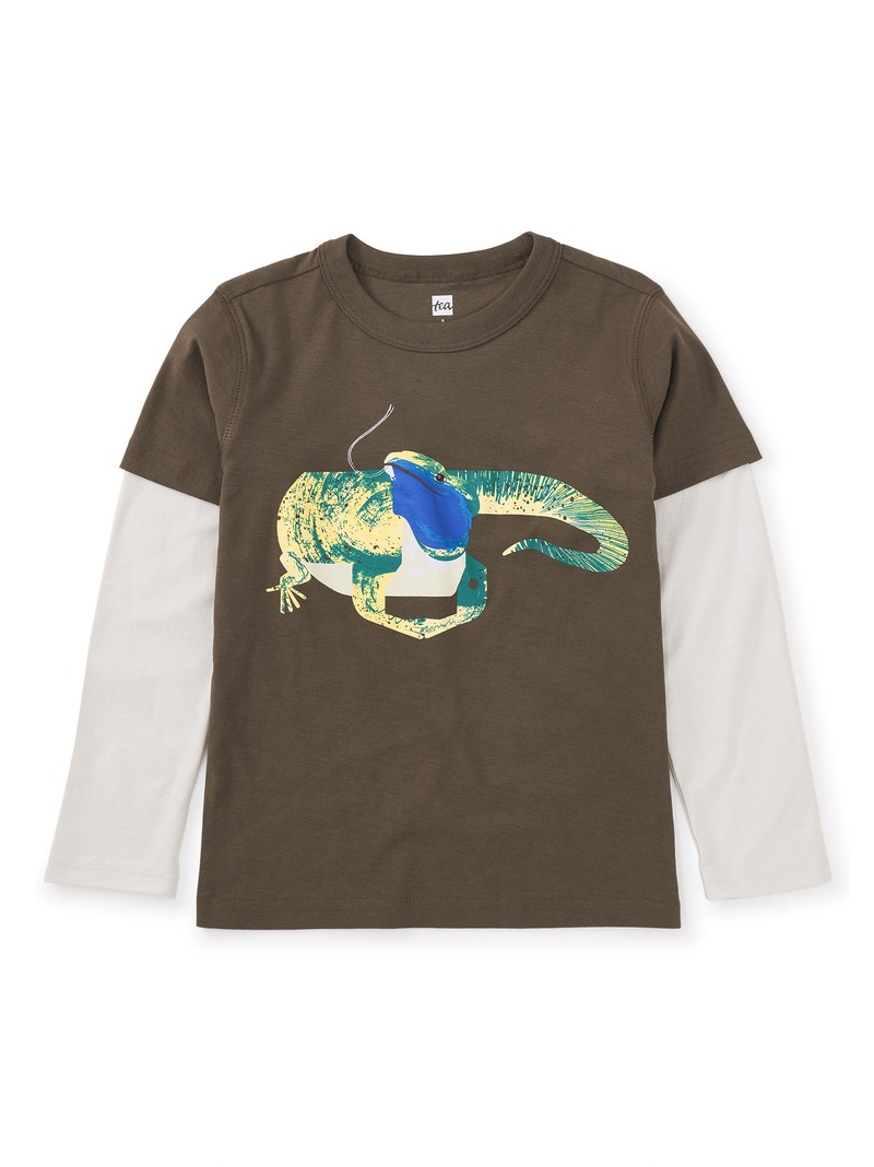 Lizard Layered Graphic Tee