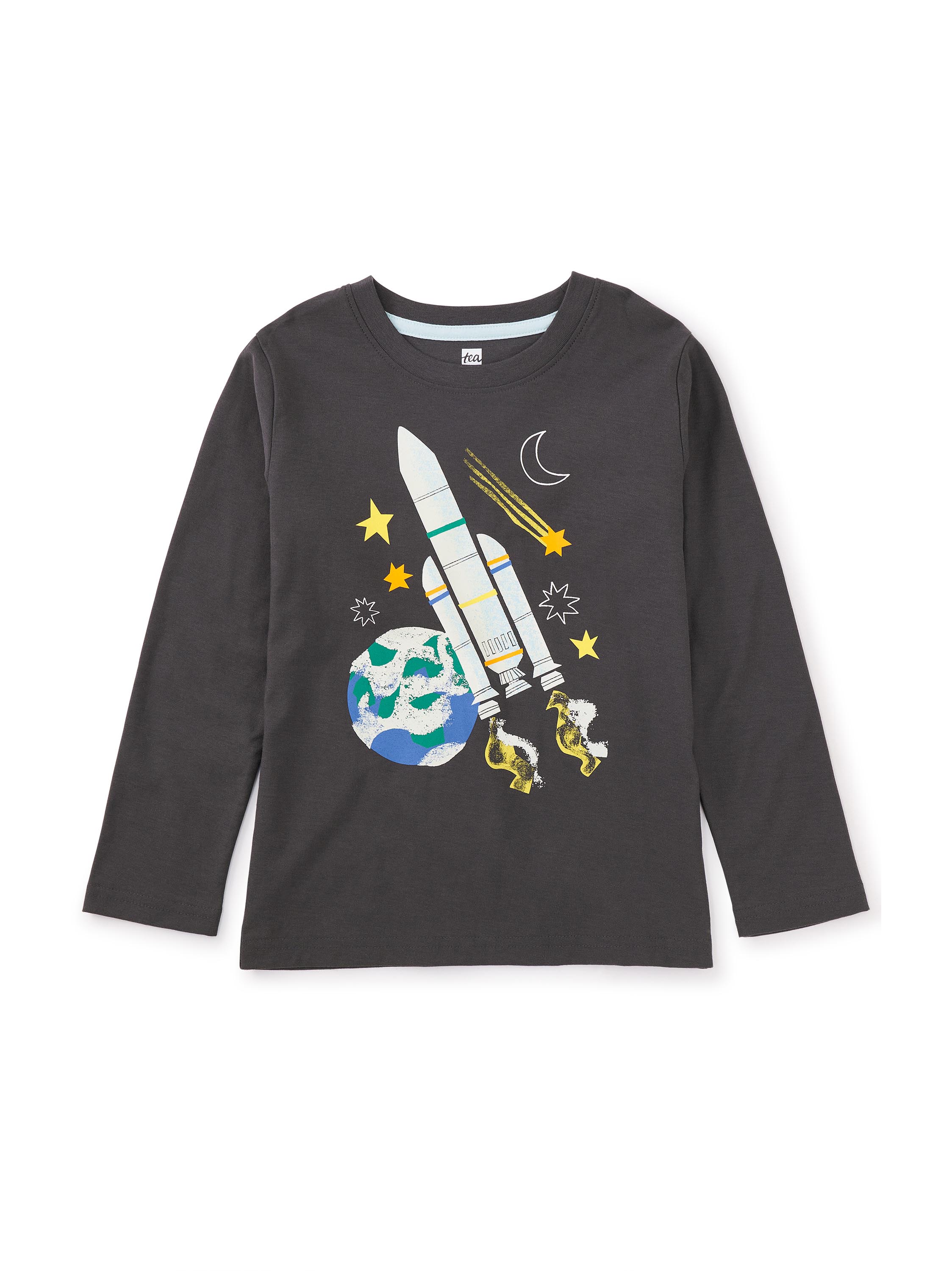 Glowing Rocket Graphic Tee | Tea Collection