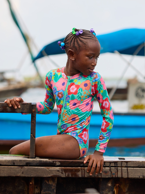 Long Sleeve One-Piece Swimsuit