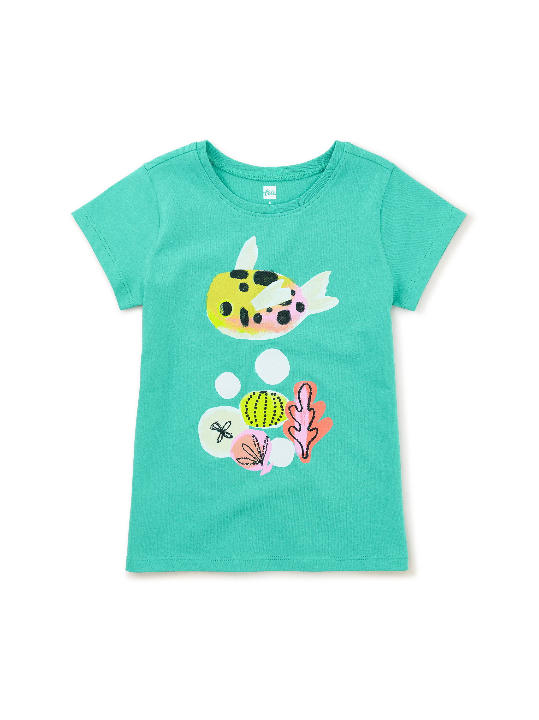 Watamu Puffer Fish Graphic Tee | Tea Collection